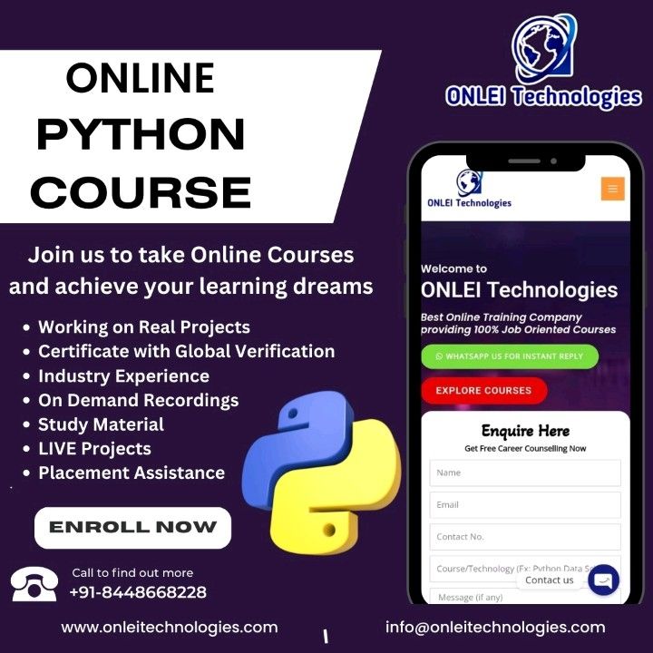 Best Python Course Training in Raipur , Python Course in Raipur, Python Training in Raipur
